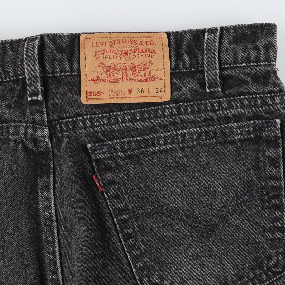 新品本物 STRAIGHT FIT REGULAR 505 Levi's リーバイス 90年代 古着