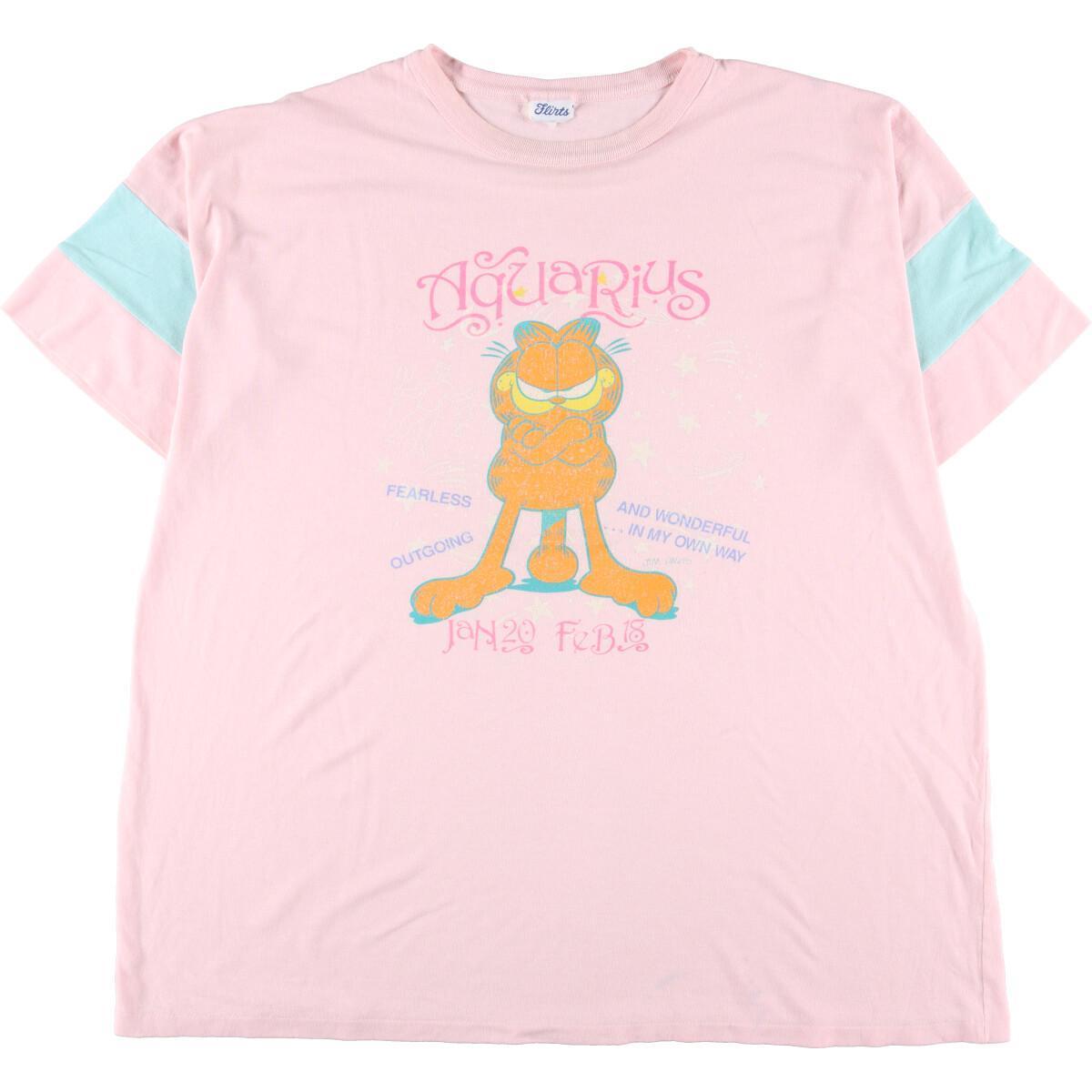 古着 90年代 Flints Garfield ガーフィールド キャラクタープリントTシャツ メンズXXXL ヴィンテージ /eaa326366