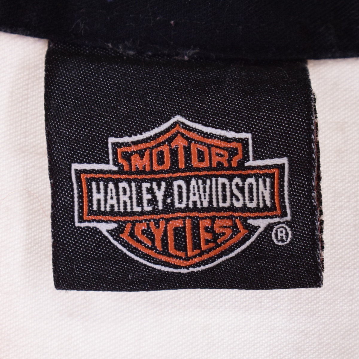 古着 ハーレーダビッドソン Harley-Davidson 両面刺繍 ボタンダウン 半袖 ワークシャツ メンズL /eaa333752 【LP2311】_画像3
