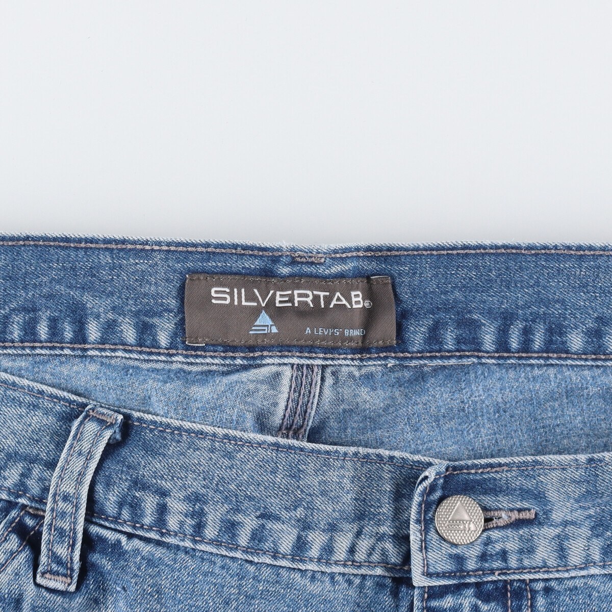 古着 リーバイス Levi's SILVER TAB シルバータブ デニムペインターショーツ ショートパンツ メンズw39 /eaa337787 【LP2311】_画像3