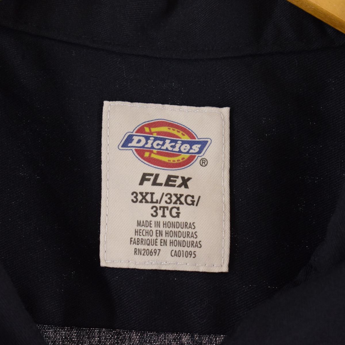 古着 ビッグサイズ ディッキーズ Dickies 半袖 ワークシャツ メンズXXXL /eaa268768 【LP2311】_画像3