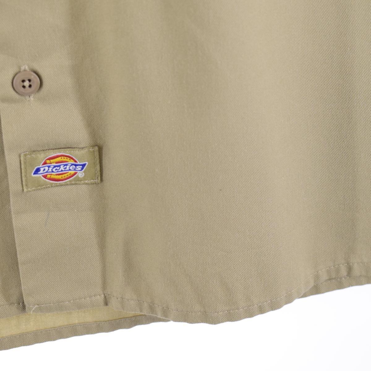 古着 ディッキーズ Dickies 半袖 ワークシャツ メンズL /eaa327796 【LP2311】_画像5