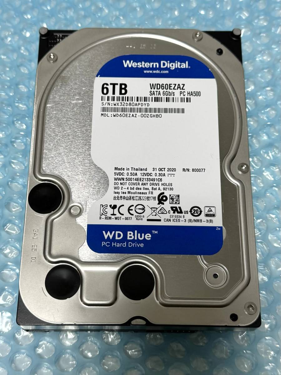 2TB～ Western Digital WD Blue WD60EZAZ (6TB SATA600 5400rpm)