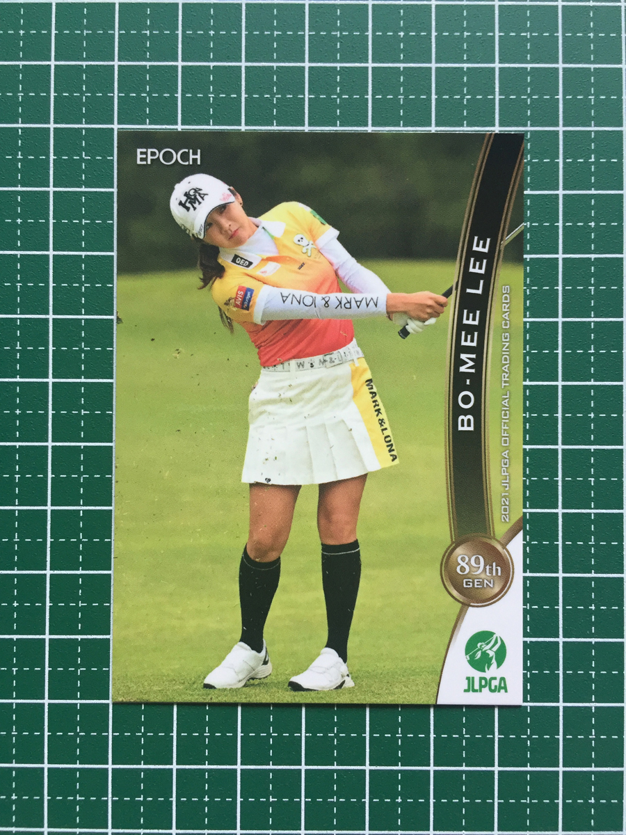 ★EPOCH 2021 JLPGA 日本女子プロゴルフ協会 オフィシャルトレーディングカード #59 イ・ボミ エポック★の画像1