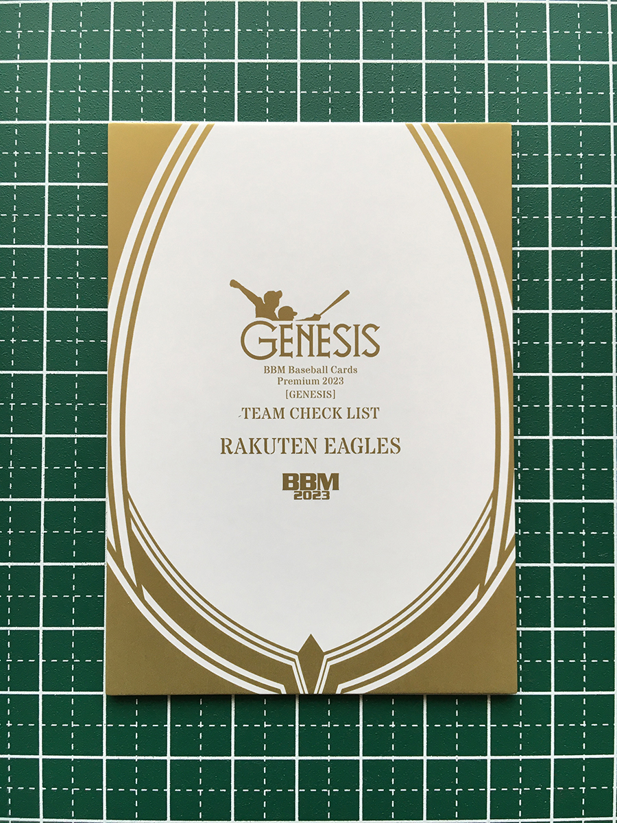 ★BBM 2023 GENESIS #CL04 チームチェックリスト［東北楽天ゴールデンイーグルス］レギュラーカード★_画像1