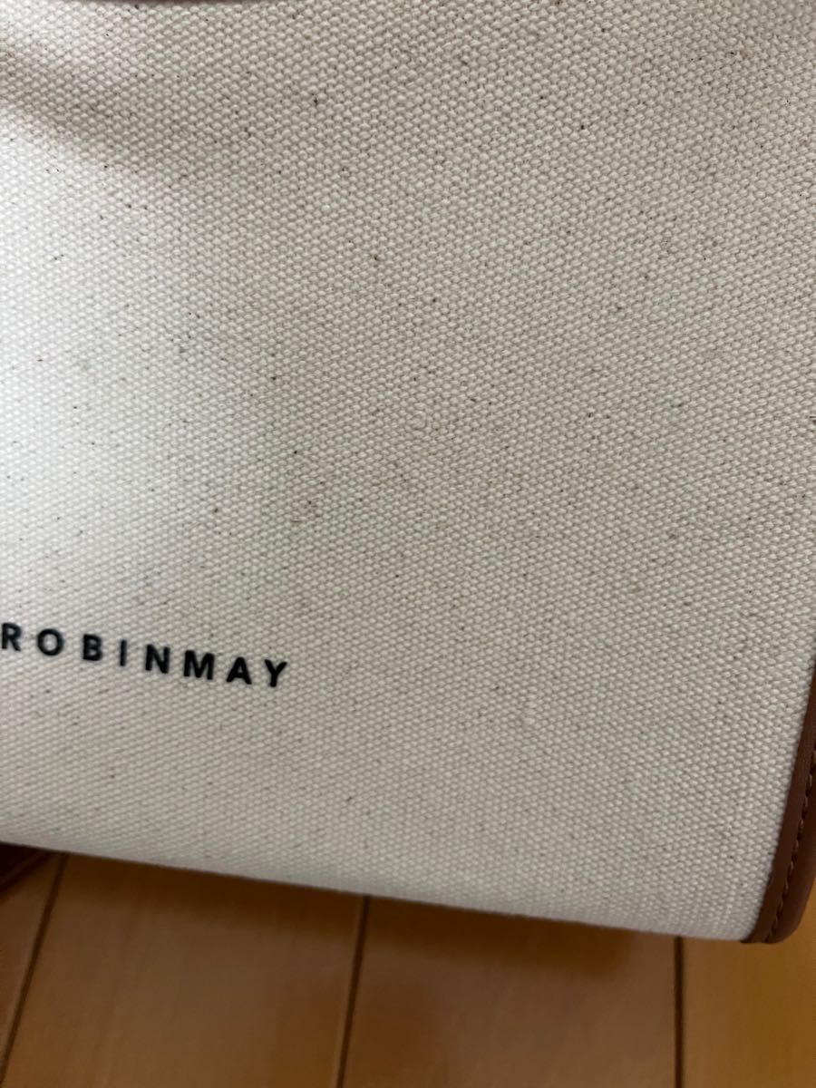 【未使用】ROBINMAY キャンバス ブラウン ショルダーバッグ トートバッグ  2way