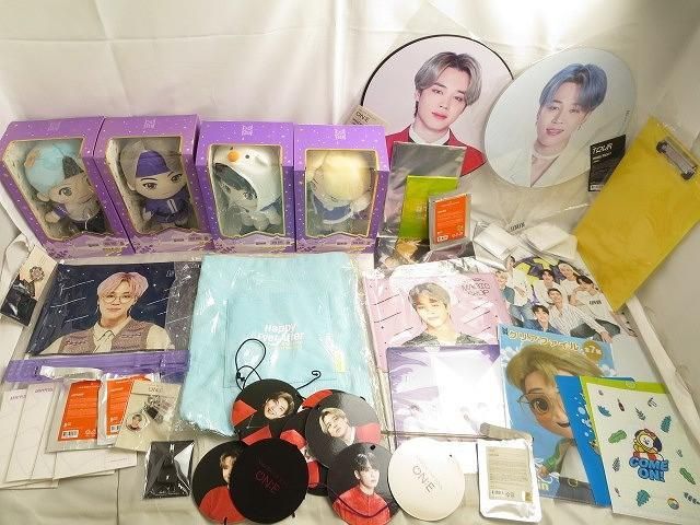 同梱可】中古品 韓流 防弾少年団 BTS ジミン 他 ぬいぐるみ うちわ