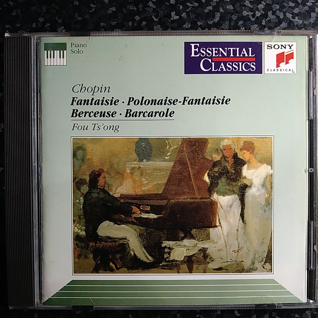 j（SONY）フー・ツォン　ショパン　幻想曲　舟歌　幻想ポロネーズ　他　Fou Ts'ong Chopin Fantaisie Barcarolle_画像1