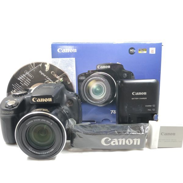 1円～ Canon キヤノン PowerShot パワーショット SX50 HS (black) デジタルカメラ #5873
