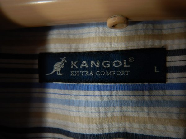 to7053 KANGOL Kangol длинный рукав полоса sia футбол дизайн кнопка down рубашка популярный стоимость доставки дешевый 