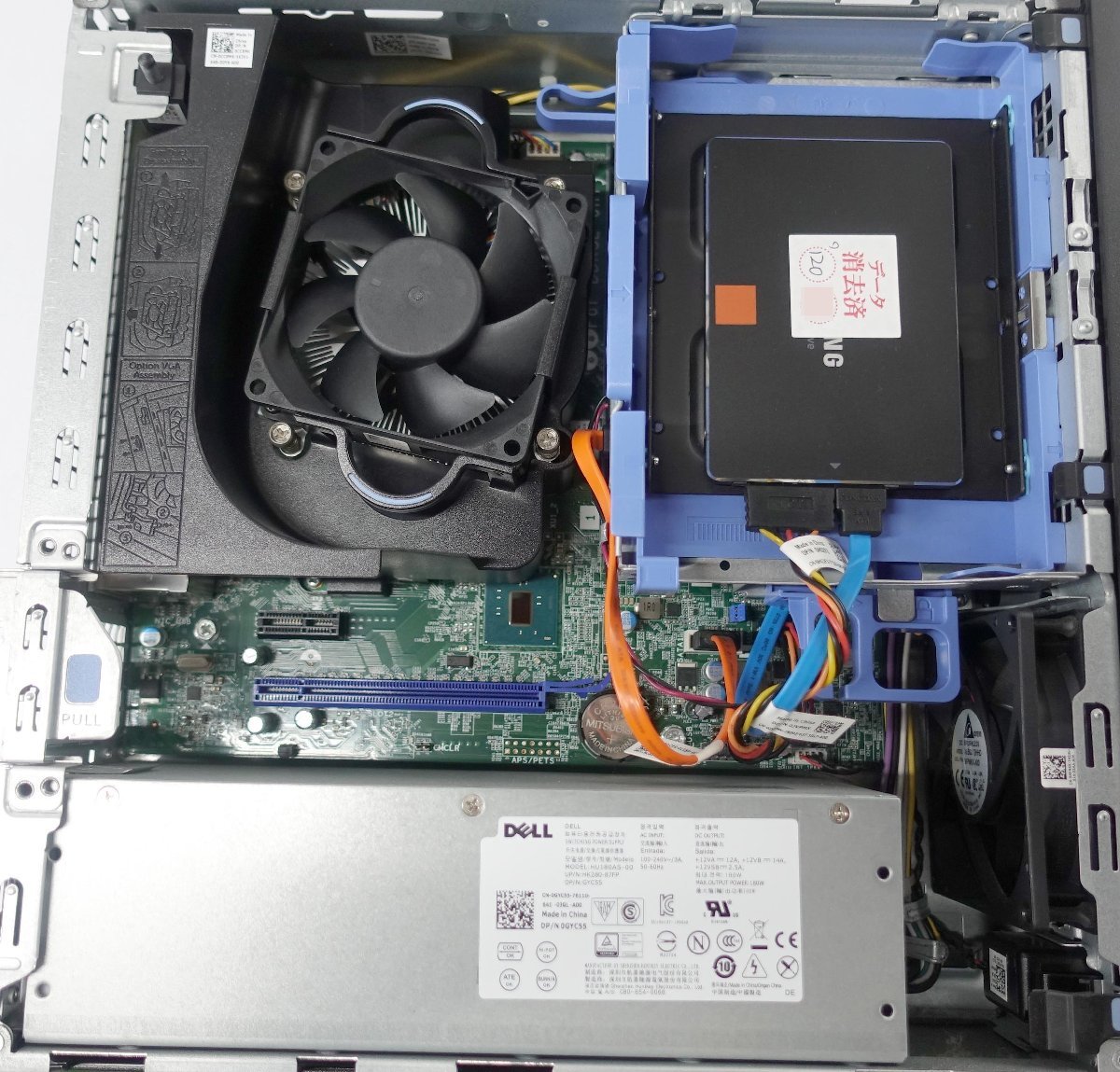 2台set Dell OptiPlex 3040/Corei3-6100/メモリ4GB/SSD120GB/OS有 Windows10 デスク PC デル パソコン スリムタワー N102706K_画像5