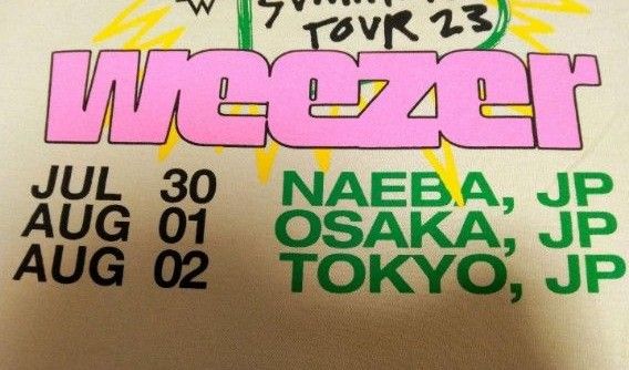 【匿名送料込み】WEEZER Tシャツ ウィーザー Mサイズ