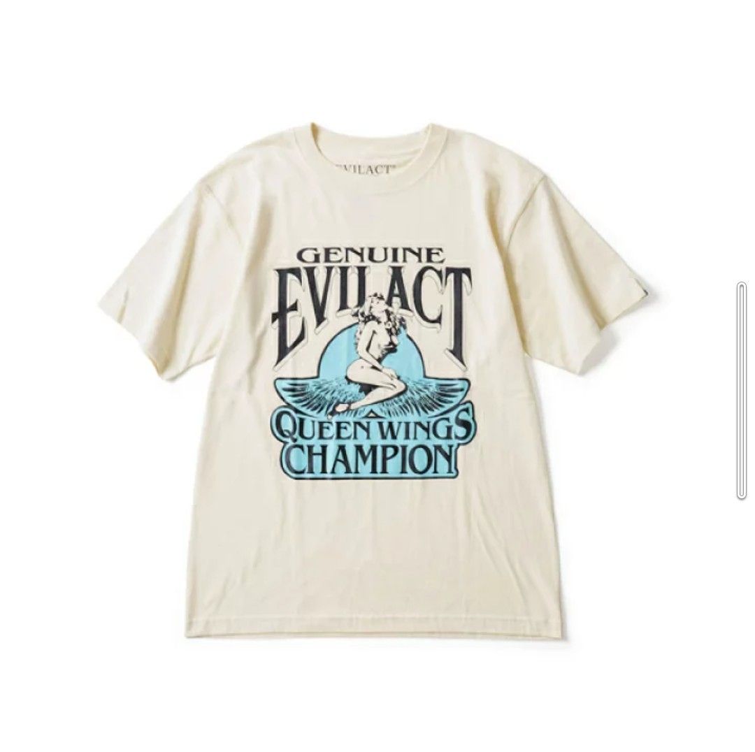 EVILACT Tシャツ ivory