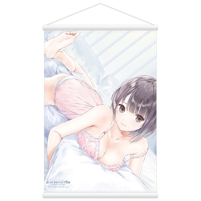 BLUE REFLECTION B2タペストリー -くつろぐ日菜子- ブルーリフレクション ブルリフ C101 コミケ101 復刻 Shirai Hinako Tapestry_画像1