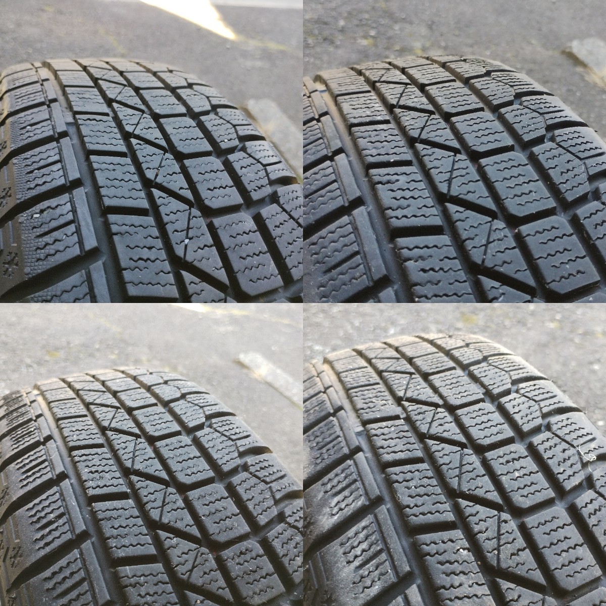 共豊 エンケイ SMACK アルミホイール 15インチ 15×4.5J 4穴 PCD100+45 冬タイヤ KENDA KR36 165/60R15 2019年製 ハスラー ソリオ等に！_画像5