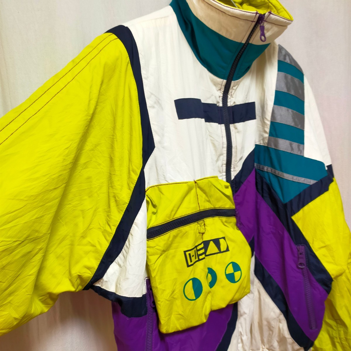 古着 head sportswear ナイロンジャケット スキーウェア 古着 head sportswear ナイロンジャケット スキーウェア