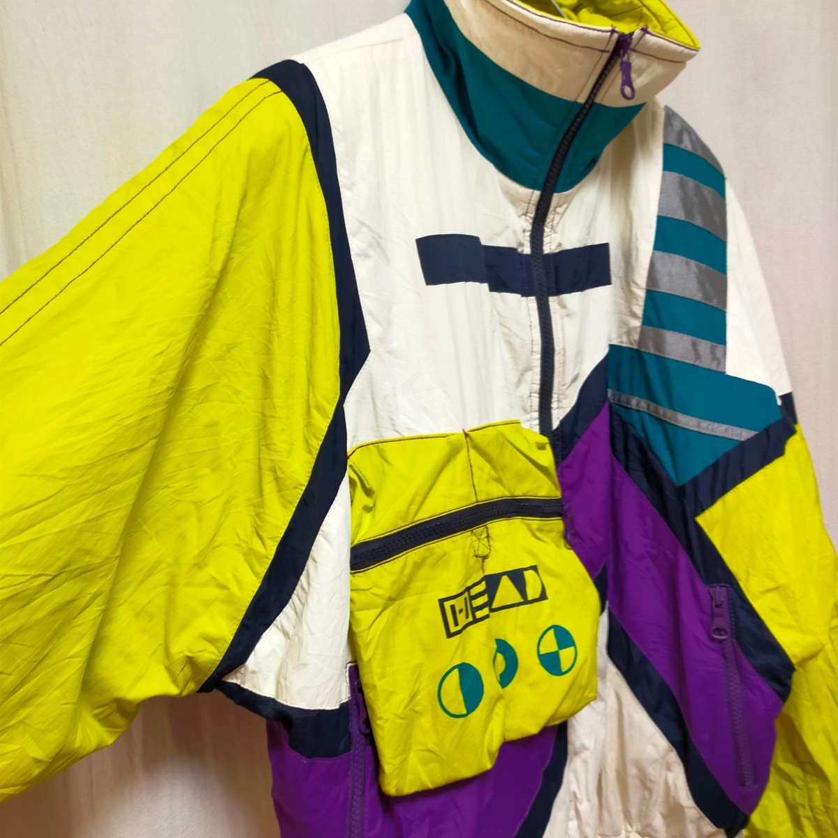 古着　head sportswear　ナイロンジャケット　スキーウェア　ヴィンテージ　80s　90s_画像6