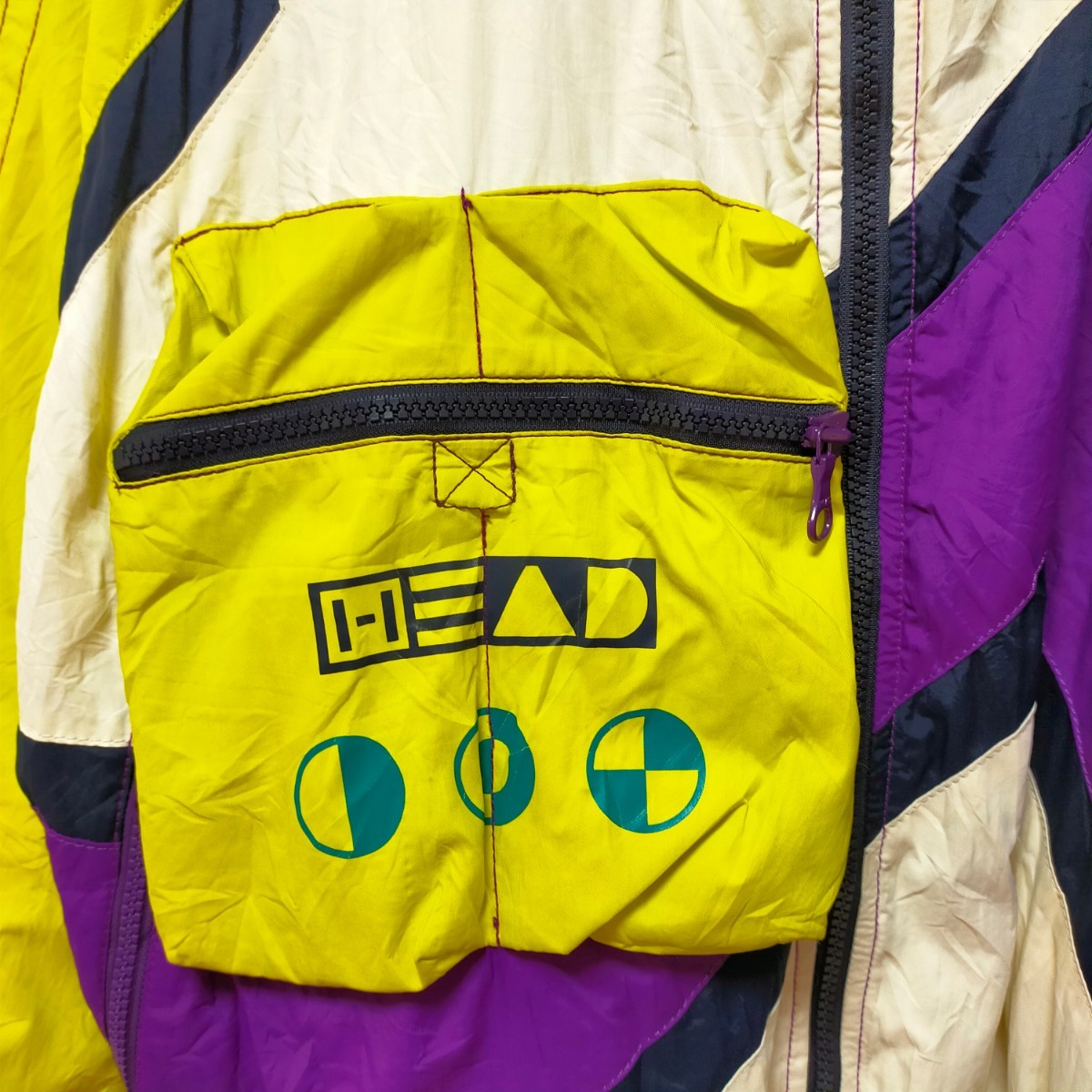 古着 head sportswear ナイロンジャケット スキーウェア 古着 head sportswear ナイロンジャケット スキーウェア