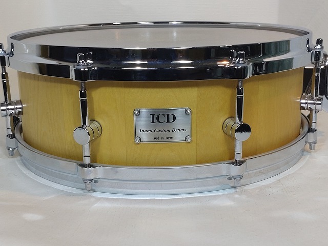 スネア ICD birch/oak mix stave snare 14*5