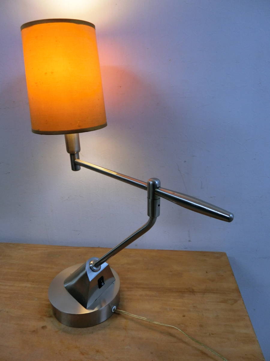 ■得々■ミッドセンチュリー・デザイン/DESK LAMP/swing arm lamp/ヴィンテージ/アドバンス・テクノロジー/重厚5kg/16_画像9
