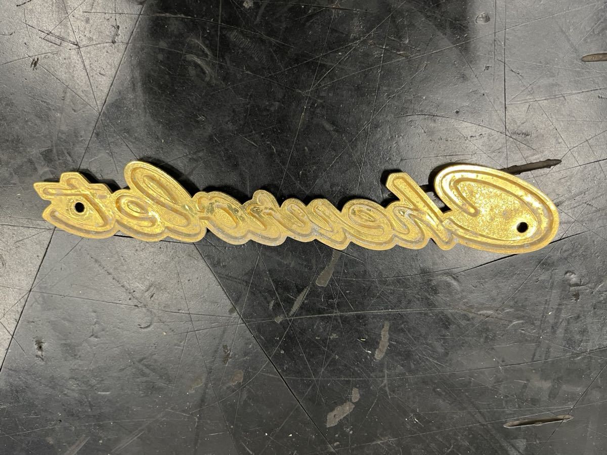 ゴールドメッキ 1964 年式用 シボレー インパラ フロントグリル エンブレム ローライダー デイトン ゼニスの画像2