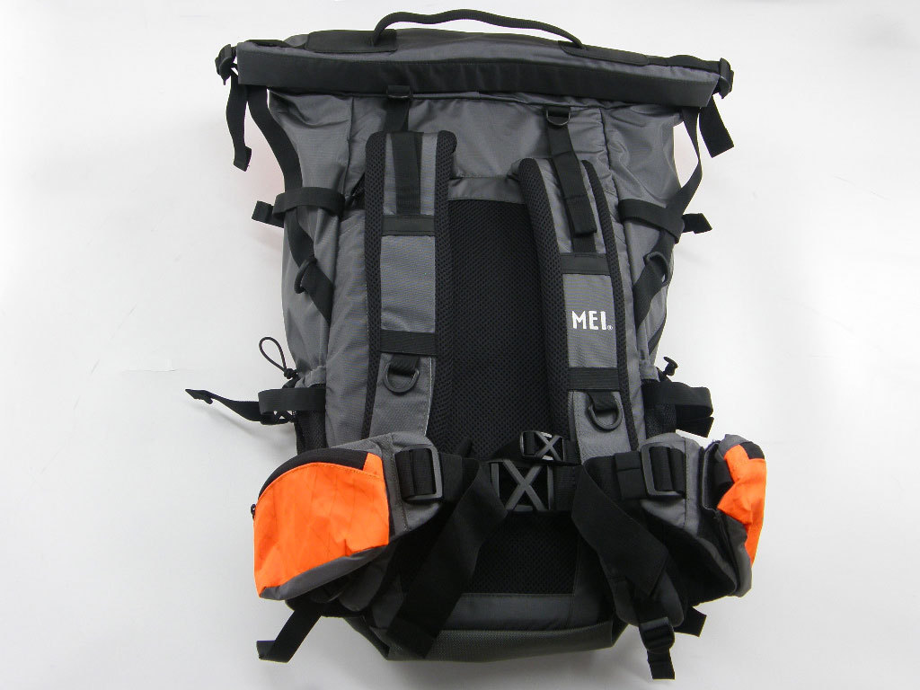 新品 MEI 【容量50L】 X-pac 【防水 軽量 耐久性】ロビックエアナイロン ALPINE 1 オレンジ リュック ★342201 バックパック トレッキング_画像4