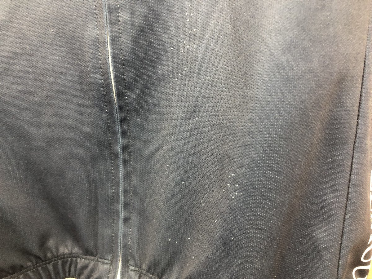 HD991 カペルミュール LION DE KAPELMUUR サイクルジャージ 半袖 白/ネイビー Ｌ ※汚れ、ほつれの画像4