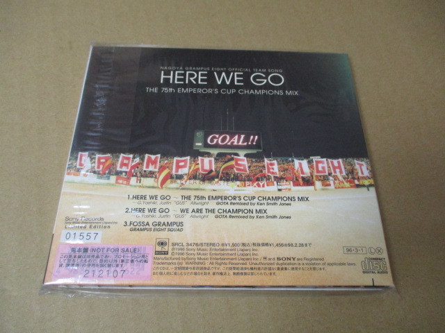 CD■名古屋グランパスエイト　オフィシャル チームソング「HERE WE GO」_画像5