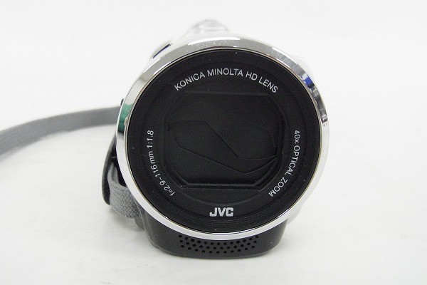 M163-J9-2860 JVC GZ-E600-W デジタルビデオカメラ 現状品⑧_画像2