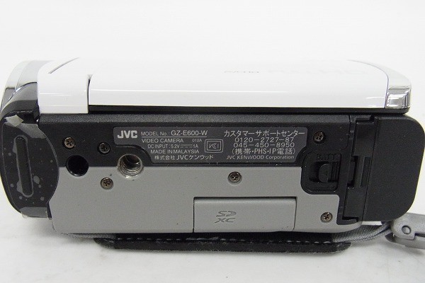 M163-J9-2860 JVC GZ-E600-W デジタルビデオカメラ 現状品⑧_画像5