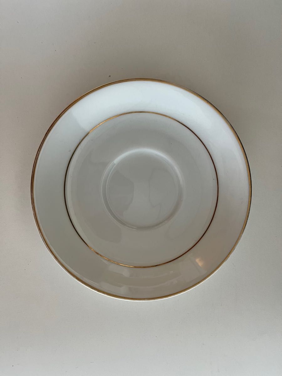 ノリタケ Noritake 7050 ゴールドライン　ソーサーのみ