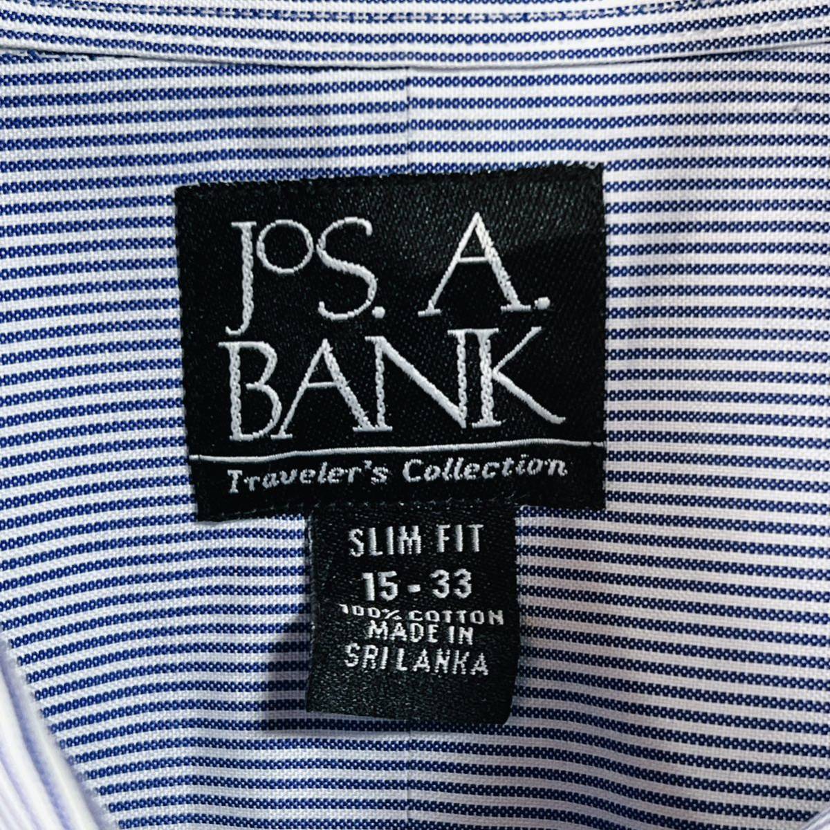 JOS.A.BANK ジョス エー バンク　ボタンダウン 長袖シャツ ドレスシャツ　スウェット　サイズ15-33_画像4