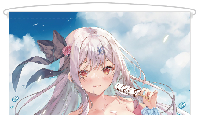 【正規品未開封】みわべさくら B2Wスエードタペストリー みわべさくら 【コミケ102グッズ】(成年) Pion Miwabe Sakura