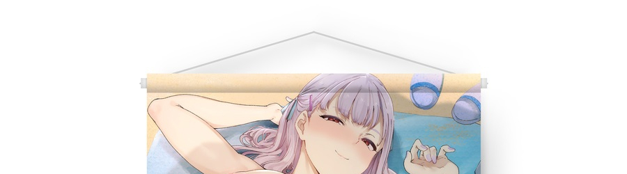 【正規品未開封】あるぷ先生描き下ろしイラストB2Wタペストリー(MelonbooksGirlsCollection 2023 SUMMER)[R42B] Alp