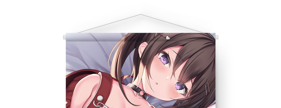 【正規品未開封】おにび先生描き下ろしイラストB2Wタペストリー(MelonbooksGirlsCollection 2023 SUMMER)[R37B] Onibi