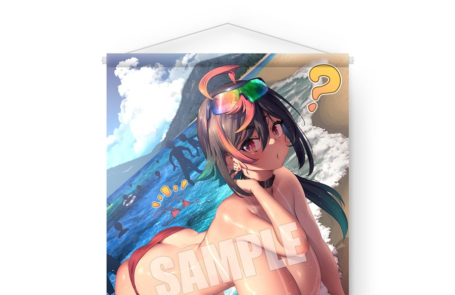 【正規品未開封】也な先生描き下ろしイラストB2Wタペストリー(MelonbooksGirlsCollection 2023 SUMMER)[R48B] Yana