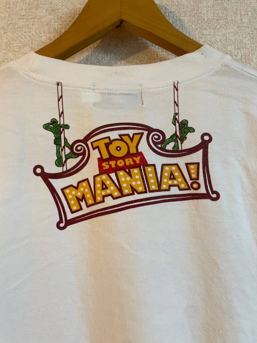 トイ・ストーリー・マニア！　TOY STORY　Tシャツ　ディズニーランド　DISNEY　アニメ　ホワイト　白　LLサイズ_画像6