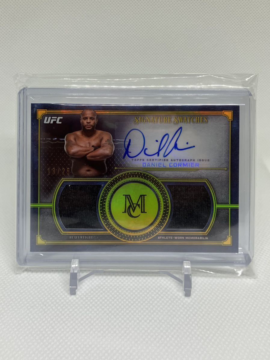 2019 TOPPS UFC MUSEUM COLLECTION DANIEL CORMIER AUTO #/25 ダニエル