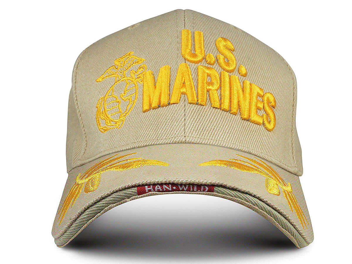 アメリカ海兵隊 U.S.MARINES キャップ帽子 USMCキャップ ミリタリーキャップ アポロキャップ ベースボールキャップ_画像2