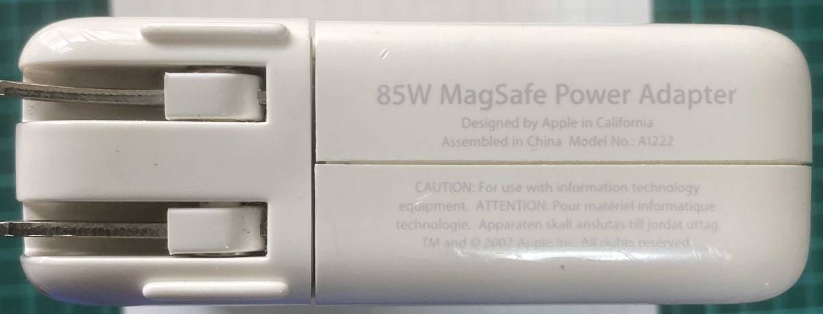 Apple A1222 MagSafe1 85W ACアダプタ　専用メガネケーブルつき_画像2