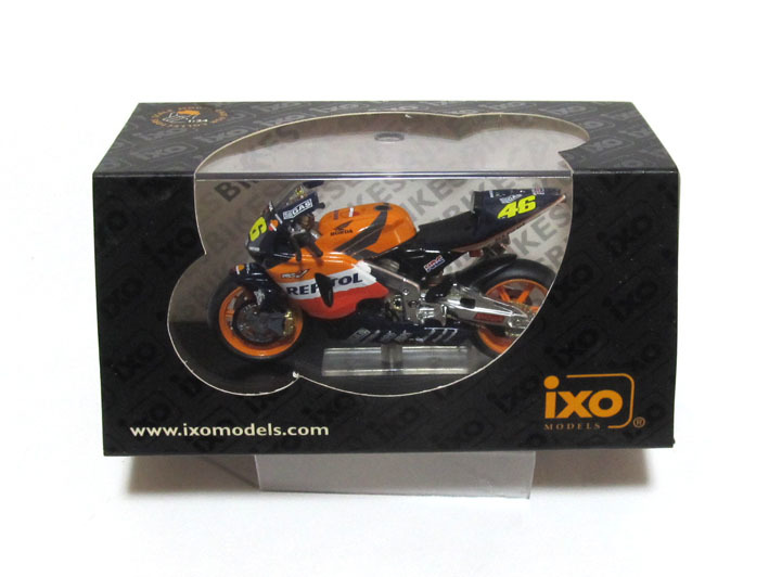 A★ ixo 1/24 ★ レプソル ホンダ RC211V #46 バレンティーノ・ロッシ 2003 ★ 2003 MotoGP 世界チャンピオン の画像7