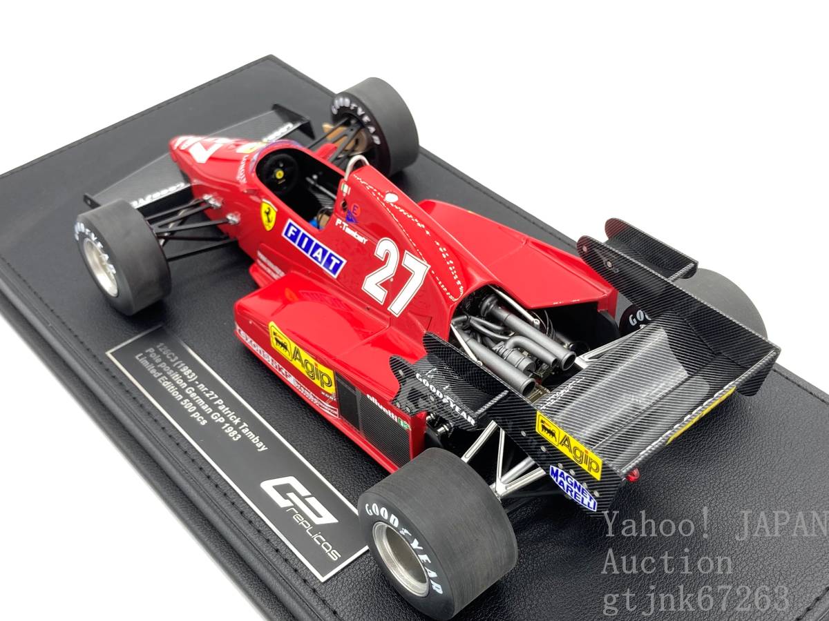 GP Replicas 1/18 Ferrari Ferrari 126C3 #27 P. язык Bay TOPMARQUES верх maru kes ограничение 500 шт. GP096A 1983 GERMAN GP Pole Position