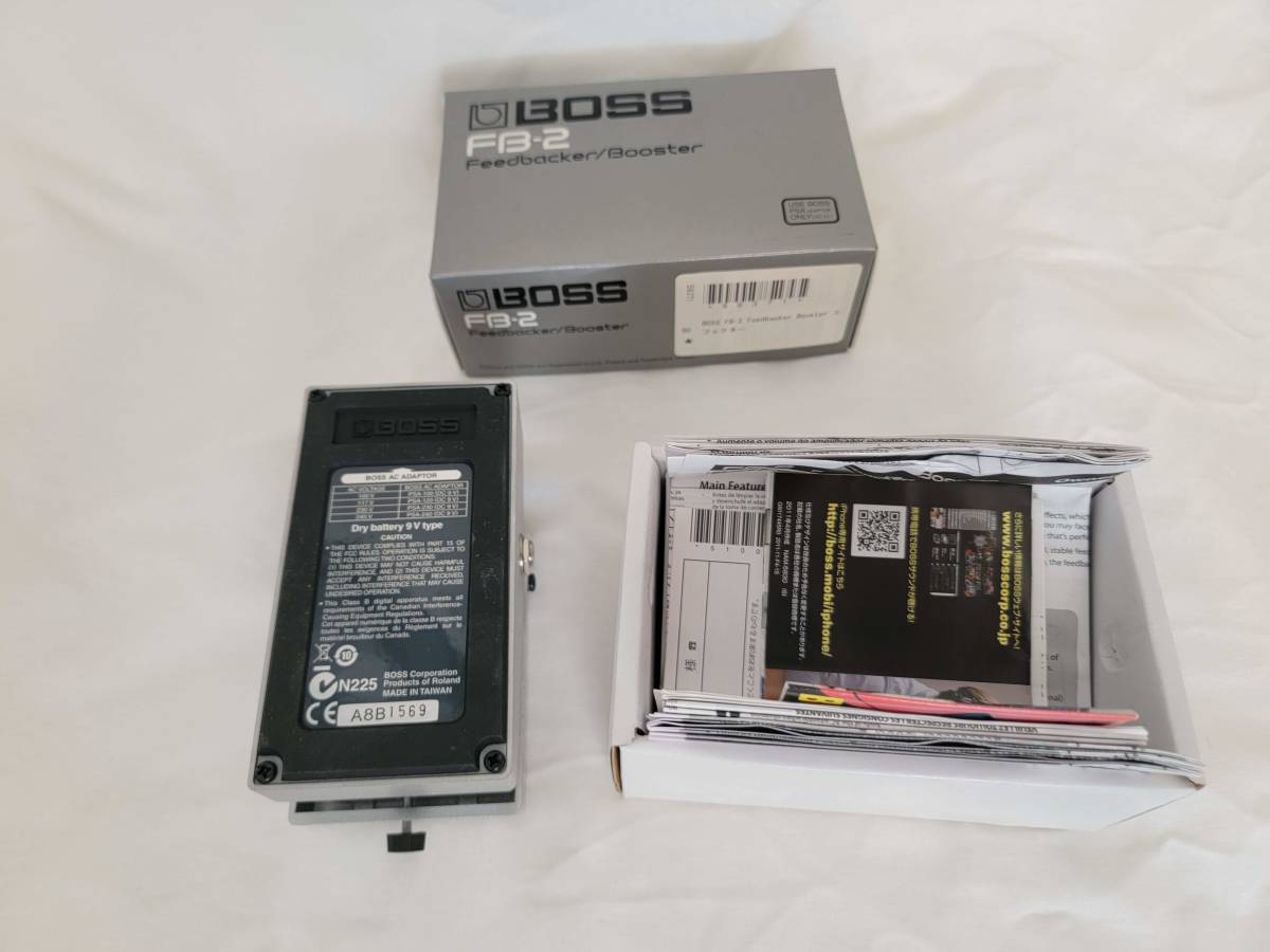 1円スタート！【未使用美品】 希少 BOSS ボス FB-2 Feedbacker / Booster フィードバッカー / ブースター 付属品付_画像5