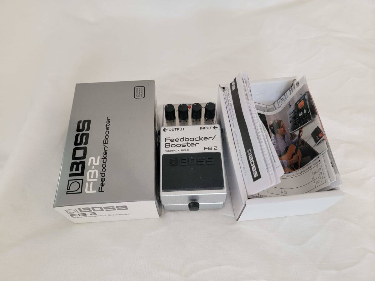 1円スタート！【未使用美品】 希少 BOSS ボス FB-2 Feedbacker / Booster フィードバッカー / ブースター 付属品付_画像6