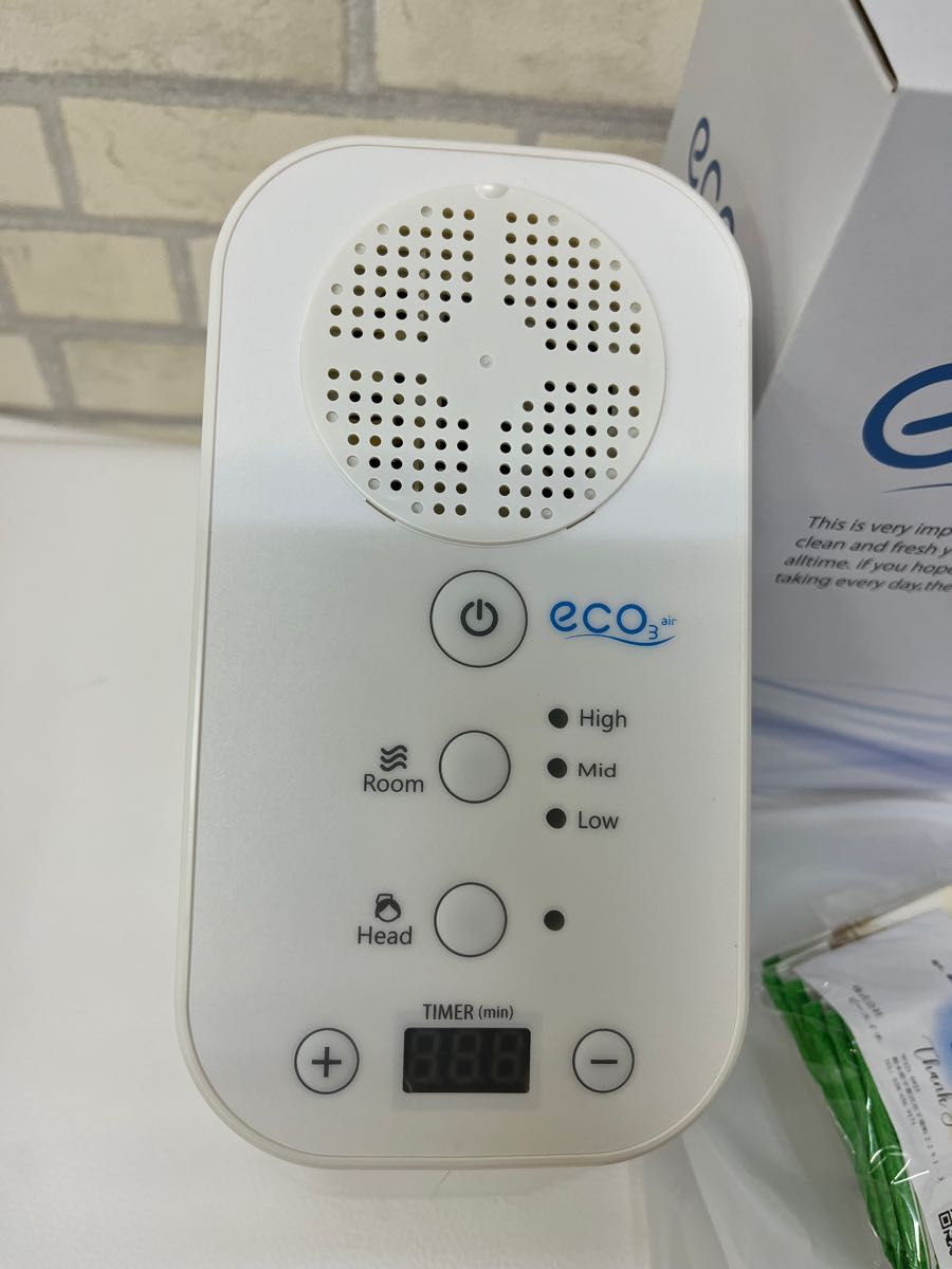 【リニューアル】小型オゾンガス発生器「eco3 air」