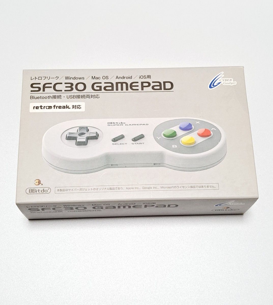 8BITDO SFC30 GamePad [サイバーガジェット] - ゲームソフト/ゲーム機本体