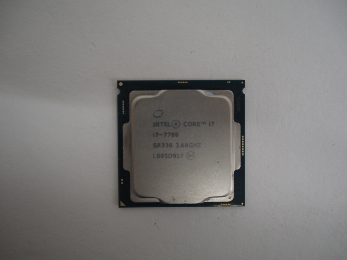 【ハード王】中古CPU/Corei7-7700 SR338 3.60GHz/C770_画像1