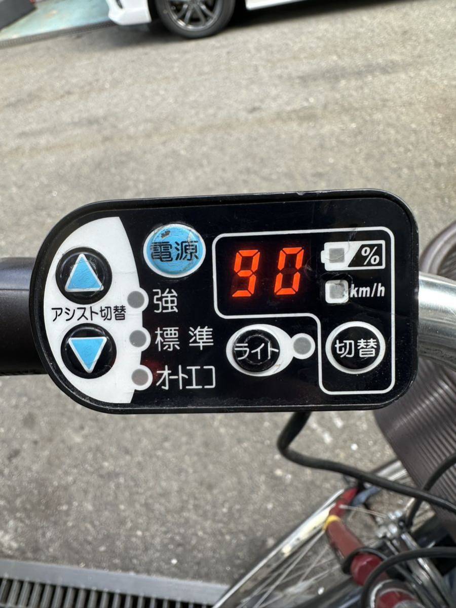 【中古動作品】YAMAHA PAS Natura PM26NM 電動アシスト自転車　 手元スイッチ