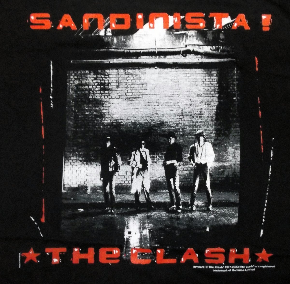 ★ザ・クラッシュ Tシャツ The Clash SANDINISTA! - L 新品 正規品 ! sex pistols rancid punk