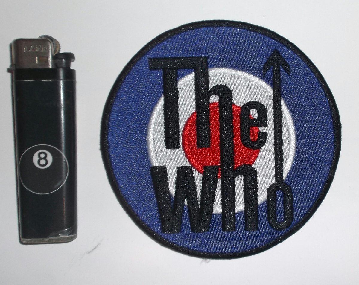 ★ザ・フー ワッペン パッチ The WHO TARGET 新品/正規品 ロックTシャツ関連 mods lambretta small faces_画像2